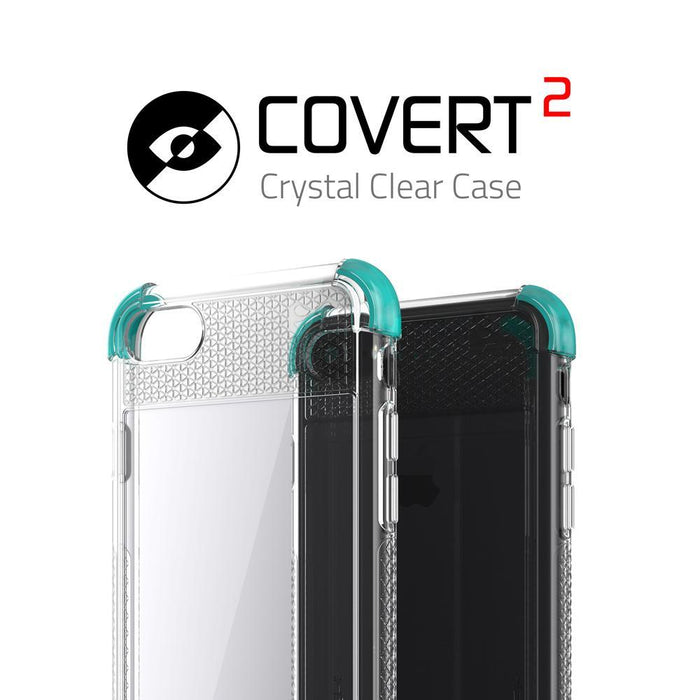 iPhone  8 Case, Ghostek Covert 2 Series for iPhone  8 Protective Case [TEAL] (Color in image: Pink)