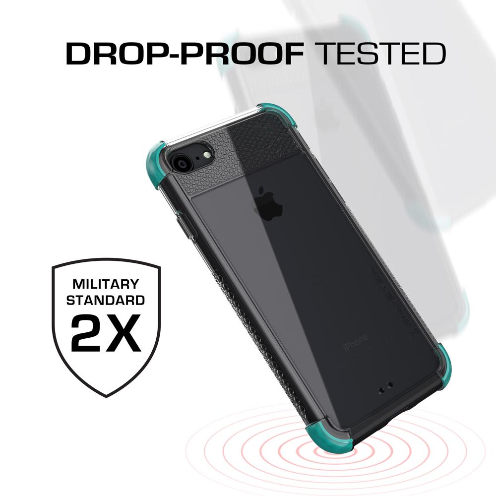 iPhone 7 Case, Ghostek Covert 2 Series for iPhone 7 Protective Case [TEAL] 