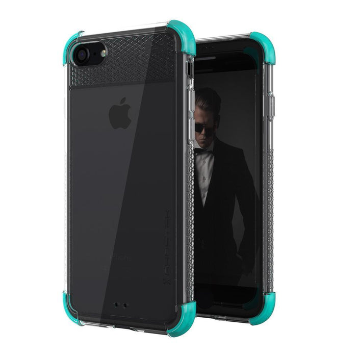iPhone  8 Case, Ghostek Covert 2 Series for iPhone  8 Protective Case [TEAL] (Color in image: Teal)
