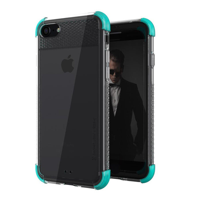 iPhone 7 Case, Ghostek Covert 2 Series for iPhone 7 Protective Case [TEAL] (Color in image: Teal)