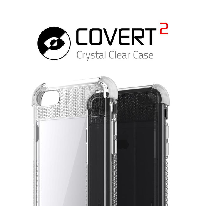 iPhone  8 Case, Ghostek Covert 2 Series for iPhone  8 Protective Case [White] (Color in image: Pink)