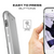 iPhone 8+ Plus Case, Ghostek Cloak 3 Series  for iPhone 8+ Plus  Case [BLACK] (Color in image: Silver)