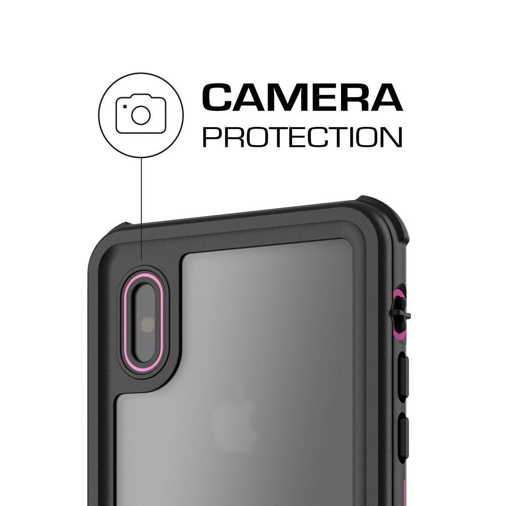 iPhone X Case | NAUTICAL Waterproof Case - Pink