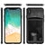 iPhone X Case, PUNKcase [LUCID Series] Slim Fit Protective Dual Layer Armor Cover W/ Scratch Resistant PUNKSHIELD Screen Protector [Black] 