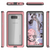 Galaxy Note 8, Ghostek Atomic Slim Galaxy Note 8 Case Shockproof Impact Hybrid Modern Design  | Pink (Color in image: Red)
