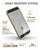 iPhone SE/5S/5 Case Ghostek® Cloak Gold Slim | Tempered Glass | Lifetime Warranty Exchange (Color in image: space grey)