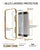 iPhone SE/5S/5 Case Ghostek® Cloak Gold Slim | Tempered Glass | Lifetime Warranty Exchange (Color in image: silver)