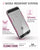 iPhone SE/5S/5 Case Ghostek® Cloak Pink Slim | Tempered Glass | Lifetime Warranty Exchange (Color in image: gold)