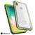 iPhone X Case, PUNKCase [CRYSTAL SERIES] Protective IP68 Certified Cover W/ Attached Screen Protector [LIGHT GREEN] (Color in image: White)