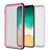 iPhone X Case, PUNKCase [CRYSTAL SERIES] Protective IP68 Certified Cover W/ Attached Screen Protector [PINK] (Color in image: Light Green)