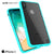 iPhone X Case, PUNKcase [LUCID 2.0 Series] [Slim Fit] Armor Cover W/Integrated Anti-Shock System & Tempered Glass PUNKSHIELD Screen Protector [Teal] (Color in image: Crystal Pink)