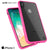 iPhone X Case, PUNKcase [LUCID 2.0 Series] [Slim Fit] Armor Cover W/Integrated Anti-Shock System & Tempered Glass PUNKSHIELD Screen Protector [Pink] (Color in image: Teal)