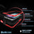 Galaxy S6 EDGE  Case, PUNKcase Metallic Red Shockproof  Slim Metal Armor Case (Color in image: black)