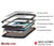 Galaxy S6 EDGE Plus Waterproof Case, Punkcase StudStar Black Shock/Dirt Proof | Lifetime Warranty (Color in image: white)