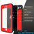 iPhone SE (4.7") Waterproof Case, Punkcase [Red] [StudStar Series] [Slim Fit] [IP68 Certified]  [Dirtproof] [Snowproof] (Color in image: white)