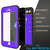 iPhone SE (4.7") Waterproof Case, Punkcase [Purple] [StudStar Series] [Slim Fit][IP68 Certified]  [Dirtproof] [Snowproof] (Color in image: black)
