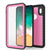 iPhone X Waterproof IP68 Case, Punkcase [Pink] [StudStar Series] [Slim Fit] [Dirtproof] (Color in image: red)