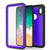 iPhone X Waterproof IP68 Case, Punkcase [Purple] [StudStar Series] [Slim Fit] [Dirtproof] (Color in image: red)