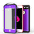iPhone 7+ Plus Waterproof Case, Punkcase ALPINE Series, Purple | Heavy Duty Armor Cover (Color in image: black)