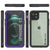 iPhone 13  Waterproof Case, Punkcase [Extreme Series] Armor Cover W/ Built In Screen Protector [Purple] (Color in image: Red)