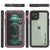 iPhone 13  Waterproof Case, Punkcase [Extreme Series] Armor Cover W/ Built In Screen Protector [Pink] (Color in image: Red)