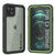 iPhone 13 Mini  Waterproof Case, Punkcase [Extreme Series] Armor Cover W/ Built In Screen Protector [Light Green] (Color in image: Light Green)