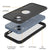 Punkcase iPhone 14 Waterproof Case [Aqua Extreme Series] Armor Cover [Black]