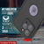 Punkcase iPhone 14 Pro Max Waterproof Case [Aqua Extreme Series] Armor Cover [Black]