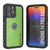 iPhone 14 Pro Max Waterproof IP68 Case, Punkcase [Light green] [StudStar Series] [Slim Fit] [Dirtproof]