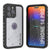 iPhone 14 Pro Waterproof IP68 Case, Punkcase [White] [StudStar Series] [Slim Fit] [Dirtproof]