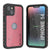 iPhone 14 Waterproof IP68 Case, Punkcase [Pink] [StudStar Series] [Slim Fit] [Dirtproof]