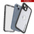 iPhone 14 Waterproof IP68 Case, Punkcase [White] [StudStar Series] [Slim Fit] [Dirtproof]