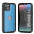 iPhone 14 Waterproof IP68 Case, Punkcase [Light blue] [StudStar Series] [Slim Fit] [Dirtproof]