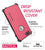 iPhone 6S/6 Waterproof Case, Ghostek® Nautical Pink Series| Underwater | Aluminum Frame | Ultra Fit (Color in image: White)