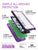 iPhone 6S/6 Waterproof Case, Ghostek® Nautical Purple Series| Underwater | Aluminum Frame (Color in image: Teal)