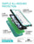 iPhone 6S/6 Waterproof Case, Ghostek® Nautical Teal Series| Underwater | Aluminum Frame | Ultra Fit (Color in image: White)
