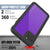 iPhone 11 Pro Max Waterproof IP68 Case, Punkcase [Purple] [StudStar Series] [Slim Fit] [Dirtproof] (Color in image: teal)