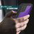 iPhone 11 Pro Max Waterproof IP68 Case, Punkcase [Purple] [StudStar Series] [Slim Fit] [Dirtproof] (Color in image: black)