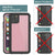 iPhone 11 Pro Waterproof IP68 Case, Punkcase [Pink] [StudStar Series] [Slim Fit] [Dirtproof] (Color in image: red)