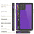iPhone 11 Pro Max Waterproof IP68 Case, Punkcase [Purple] [StudStar Series] [Slim Fit] [Dirtproof] (Color in image: red)