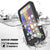 iPhone 11 Pro Max Waterproof IP68 Case, Punkcase [Clear] [StudStar Series] [Slim Fit] [Dirtproof] (Color in image: white)
