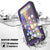 iPhone 11 Pro Max Waterproof IP68 Case, Punkcase [Purple] [StudStar Series] [Slim Fit] [Dirtproof] (Color in image: Clear.)