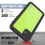 iPhone 11 Waterproof IP68 Case, Punkcase [Light green] [StudStar Series] [Slim Fit] [Dirtproof] (Color in image: red)