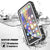 iPhone 11 Waterproof IP68 Case, Punkcase [White] [StudStar Series] [Slim Fit] [Dirtproof] (Color in image: black)