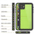 iPhone 11 Waterproof IP68 Case, Punkcase [Light green] [StudStar Series] [Slim Fit] [Dirtproof] (Color in image: pink)