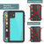 iPhone 11 Waterproof IP68 Case, Punkcase [Teal] [StudStar Series] [Slim Fit] (Color in image: white)