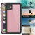 iPhone 11 Waterproof IP68 Case, Punkcase [Pink] [StudStar Series] [Slim Fit] [Dirtproof] (Color in image: purple)