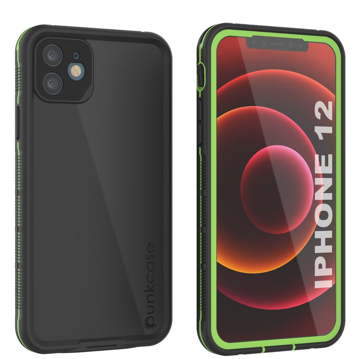 Punkcase iPhone 13 Waterproof Case [Aqua Series] Armor Cover [Black] (Color in image: Black)