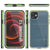 Punkcase iPhone 13 Waterproof Case [Aqua Series] Armor Cover [Clear Black] [Clear Back] (Color in image: Clear Teal)