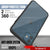iPhone 12 Case Punkcase® LUCID 2.0 Black Series w/ PUNK SHIELD Screen Protector | Ultra Fit (Color in image: light blue)